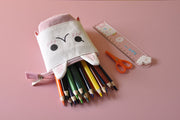 Pink Bunny Pop Up Pen Pouch