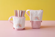 Pink Bainbow POP Up Pen Pouch