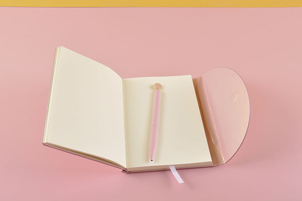 Pink Bainbow Pu Notebook Set HST02334