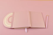 Pink Bainbow Pu Notebook Set details