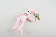 Rabbit Plush Keychain details