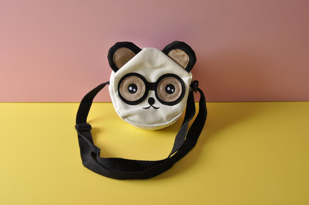 Panda Canvas Crossbody Shoulder Bag Phone Bag