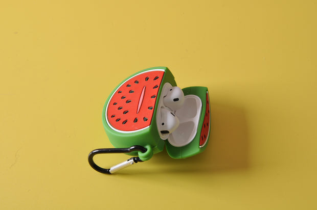 Watermelon Silicone Earbud Case Cover Airpod Case