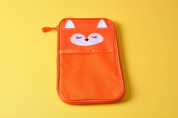 gifts-master | Orange Fox Pencil Organizer Make-up Pouch Pen Pouch best price