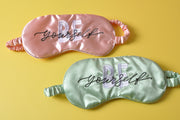 gifts-master | Be Yourself Embroidered Satin Sleep Mask Eye Mask online shop
