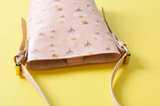  gifts-master | Pink Daisy and Bees PU Leather Crossbody Phone Bag in sale