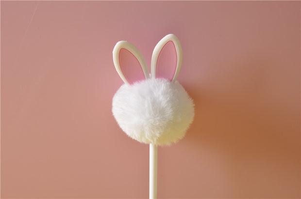 gifts-master | Cute Bunny Fluffy Pen Pink Rabbit Plush Pen shop now