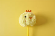 gifts-master | Chicken Pom Pom Ballpoint Pen Cute Fluffy Pen best price
