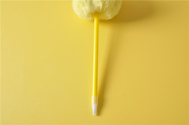 gifts-master | Chicken Pom Pom Ballpoint Pen Cute Fluffy Pen price