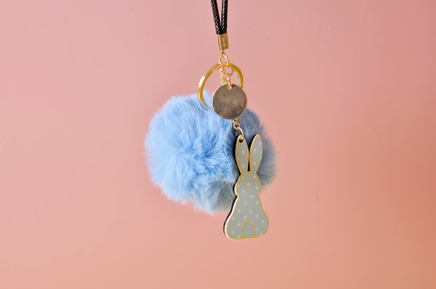  gifts-master | Pom Pom Keychain with Rabbit Bunny Bag Pendant best price