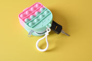  gifts-master | Silicone Ice-cream Pop it Wallet with carabiner in sale