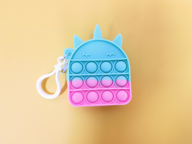 Silicone Unicorn Fidget Toy Pop it Stress Relief Coin Purse