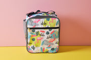Tropical Flamingo Insulated Tote Bag Lunch Bag