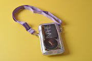  gifts-master | Purple Clear Glitter Phone Bag Mini Shoulder Bag price