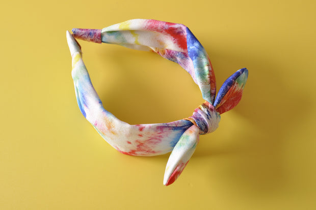 gifts-master | Iridescent Tie Dye Knot Headband online shop