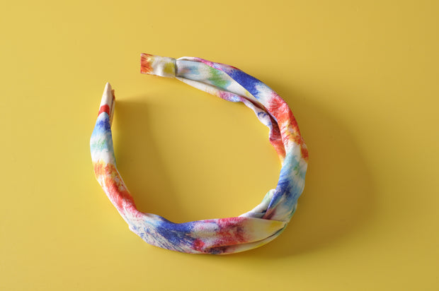 gifts-master | Iridescent Tie Dye Knotted Headband on sale