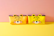 Leopard Soft Silicone Pencil Pouch Cosmetic Pouch