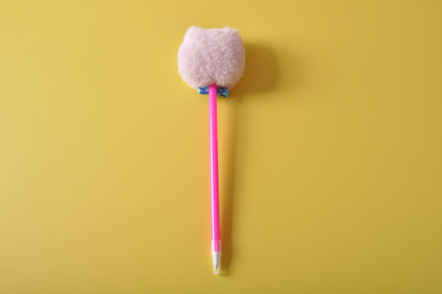 gifts-master | Furry Pink Cat Cute Ballpoint Pen in sale