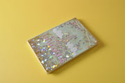 gifts-master | Unicorn Printed Liquid Glitter Mint A5 Journal Notebook price