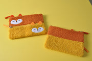 gifts-master | Fuzzy Fox Double Zip Pouch Multi-functional Organizer Bag Cute Pencil Case china