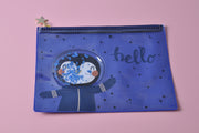  gifts-master | Space Penguin PVC Pencil Case/Cosmetic Pouch with Liquid and Glitter on sale