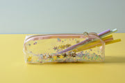 gifts-master | Clear Standing Pencil Case with Glitter Stars china