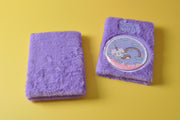  gifts-master | Purple Unicorn Plush Furry Notebook/Diary/Journal china