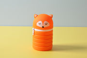  gifts-master | Stand Up Cute Fox Telescopic Silicone Pen Holder Pencil Case price