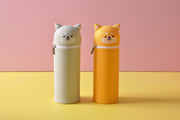  gifts-master | Silicone Stand Up Shiba Pencil Case Pen Holder best price
