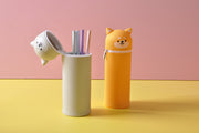  gifts-master | Silicone Stand Up Shiba Pencil Case Pen Holder price