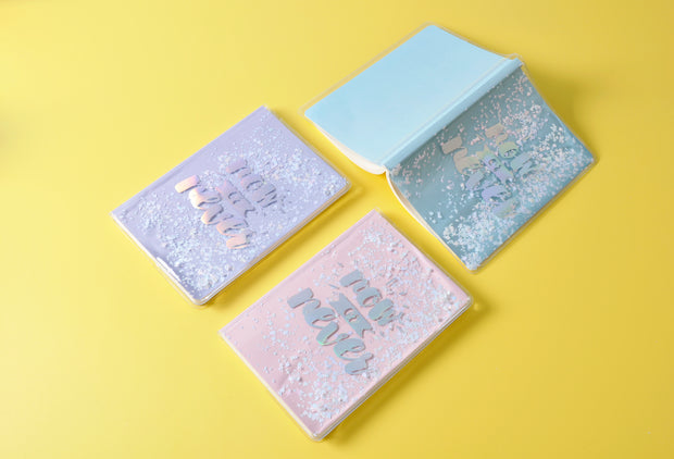 gifts-master | Irridescent Printed Liquid Glitter Notebook best price