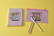 gifts-master | "Yass Girl" Liquid Glitter Notebook/Journal shop now