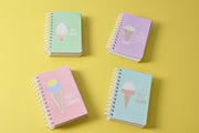 gifts-master | Sweet Summer Ice-cream Spiral Journal/Week Planner on sale