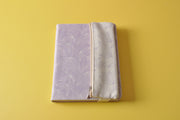  gifts-master | Purple Lotus Leaf Canvas Notebook and Pen Pouch Set price