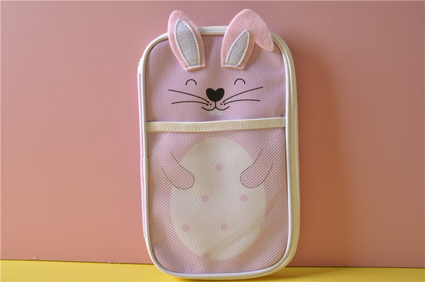 Easter Bunny Multi-functional Pouch Cosmetic Pouch Pencil Organizer Pencil Case