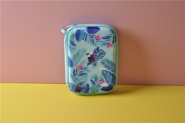 Flower and Leaves 3D EVA  Storage Box Big Capacity Pen Holder Cute Pencil Case for Students