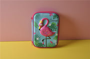 gifts-master | Flamingo 3D EVA  Stationery Organizer Big Capacity Pen Storage Box Cute Pencil Case for Students high quality