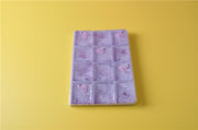 gifts-master | 12-GRID FLOATING FLAMINGO LIQUID GLITTER FABCT NOTEBOOK shop now