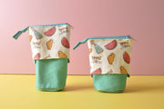 gifts-master | Summer Fruits Canvas Cotton Telescopic Standing Pop Up Pen Holder Pencil Case high quality