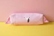 gifts-master | Eco-Friendly Flamingo Canvas Cotton Pencil Case Big Capacity Pen Pouch best price