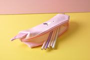 gifts-master | Eco-Friendly Flamingo Canvas Cotton Pencil Case Big Capacity Pen Pouch online shop