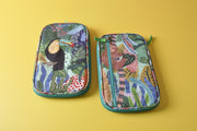 gifts-master | Tropical Forest Toucan Multi-functional Pouch Cosmetic Pouch Pencil Organizer Pencil Case price