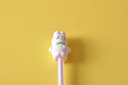  gifts-master | Soft Rubber Pink Rabbit Bunny Gel Pen parts