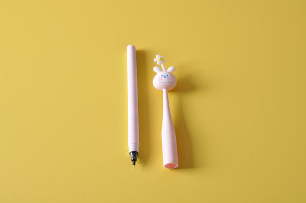 gifts-master | Soft Flexible Sakura Bunny Gel Pen Cute Ballpoint Pen price