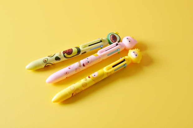 gifts-master | 6-Color Cute Avocado Monkey Ballpoint Pen Kawaii Pen For Students price