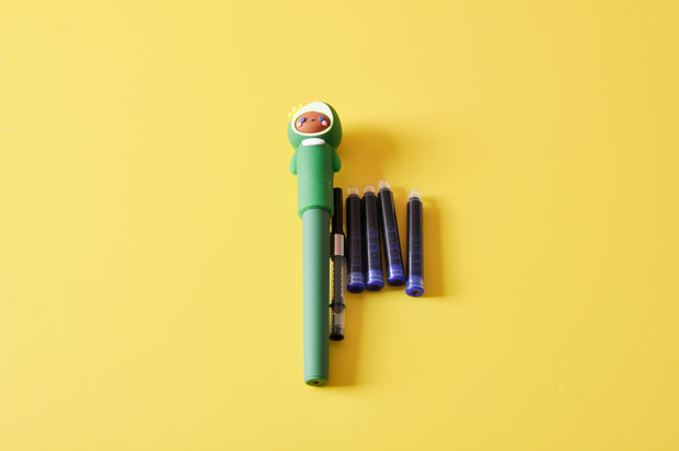 gifts-master | Avocado Crown Monkey Cute Fountain Pen Set on sale