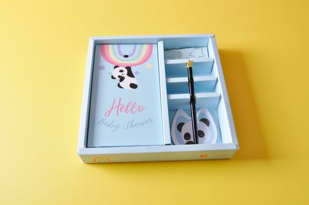 gifts-master | EXCLUSIVELY DESIGNED RAINBOW PANDA STATIONERY SET best price