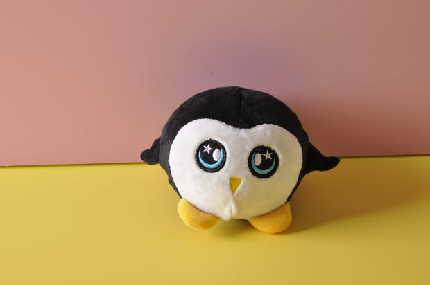 Penguin Short Plush Stress Relief Squishy Ball Toy